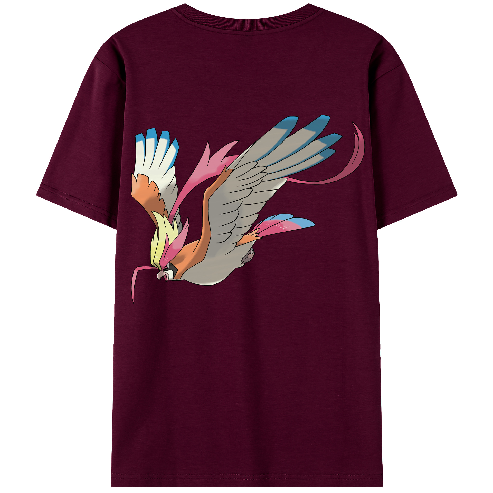 （画像用） ポケットモンスター Pokémon レディース半袖Tシャツ(バックプリント)